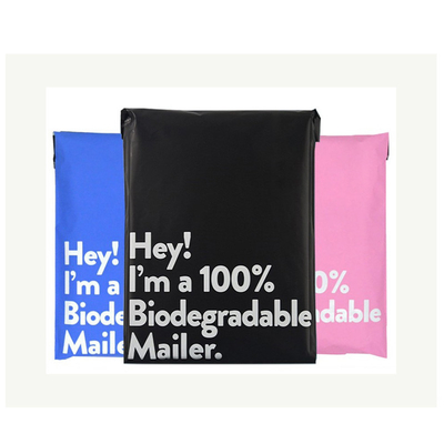 Штейновый черный конверт подарка детей мультфильма сумок отправителя пинка 100% Biodegradable