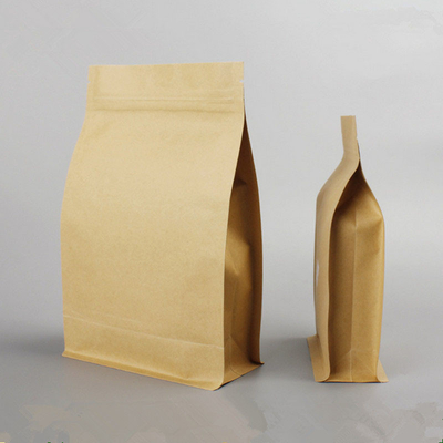 Упаковка замка застежка-молнии Kraft закуски кофе чокнутая бумажная кладет Resealable фольгу в мешки внутри Oilproof