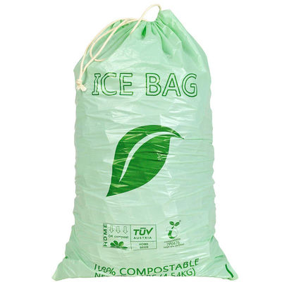польза низкое MOQ хранения сумки льда 1.5mil поли упаковывая Biodegradable Compostable