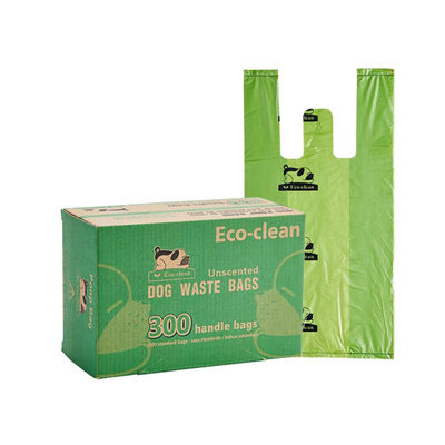 Сумки отхода кормы собаки земли дружелюбные, сумка PE PLA 15mic Oxo Biodegradable