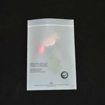 Застегнутые на молнию сумки майцены Compostable, PLA Biodegradable сумка 100% одежды