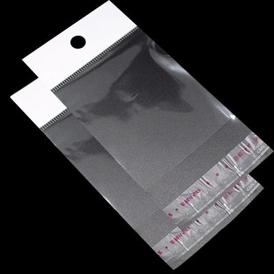 Полиэтиленовый пакет Opp собственной личности слипчивый прозрачный, заголовок подарка канцелярских принадлежностей 2mil/0.05mm кладет упаковку в мешки
