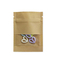 Браун/белая сумка k бумаги Kraft с упаковкой ювелирных изделий серьги еды окна