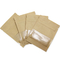Браун/белая сумка k бумаги Kraft с упаковкой ювелирных изделий серьги еды окна