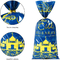 Водоустойчивые сумки Eid Mubarak Goodie украшений партии, сумки обслуживания конфеты целлофана