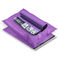Низкая сумка LDPE 10x13 MOQ пурпурная поли упаковывая для грузя доказательства разрыва