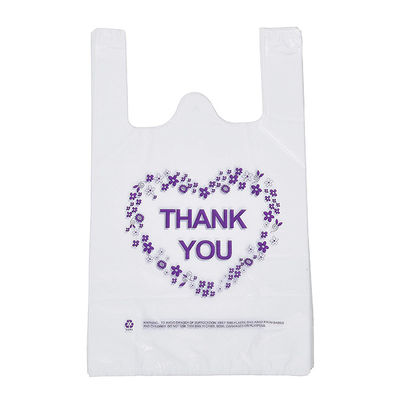 1.2mils благодарят вас футболка уносит сумки, продуктовые сумки 100% Biodegradable