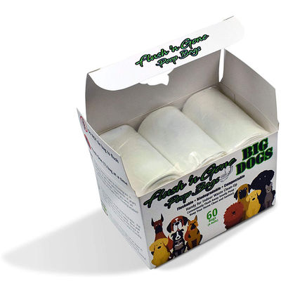 Сумки кормы собаки Flushable Biodegradable, земля 2.5kg расклассифицировали Compostable сумки