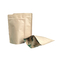 Упаковка еды Kraft само- запечатывания Брауна бумажная сухая кладет PLA в мешки Biodegradable